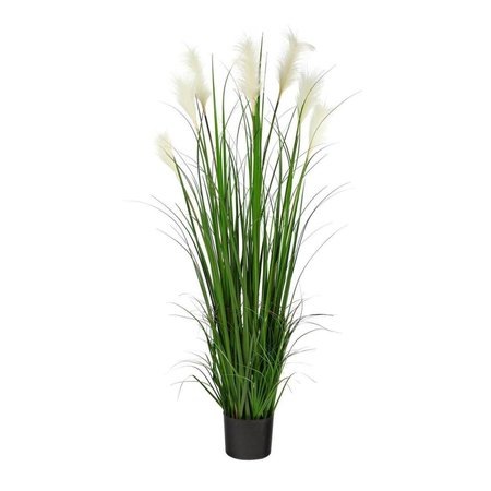 DARE2DECOR 4.5 ft. Plum Grass Artificial Plant DA2623564